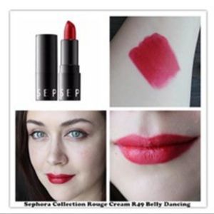 Sephora Rouge Cream Red Lipstick Mini